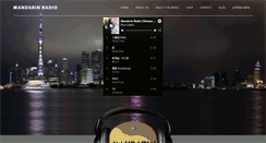 Desktop Screenshot of mandarinradio.com